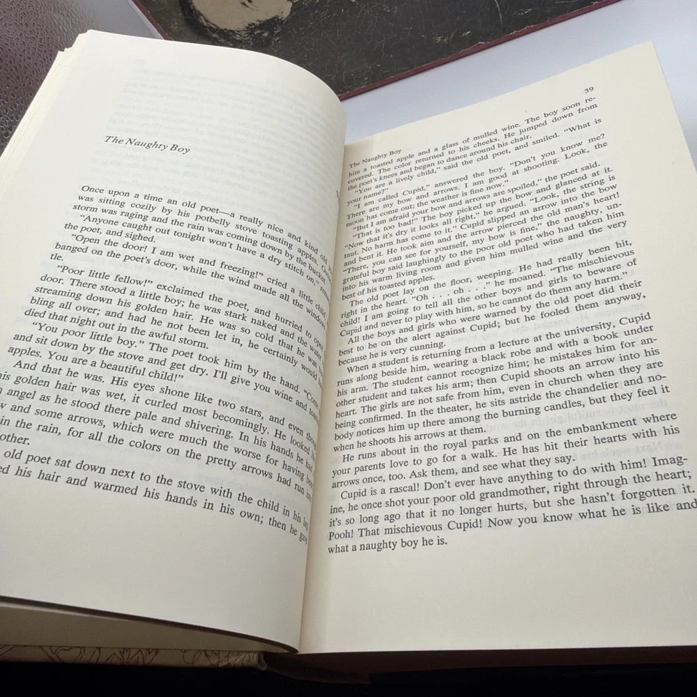 Hans Christian‎ Andersen Complete Fairy Tales Stories 1974 HC Slipcase